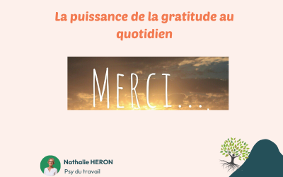 La puissance de la gratitude au quotidien